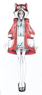 羅馬尼亞andreeamuntean的手繪服飾專輯二